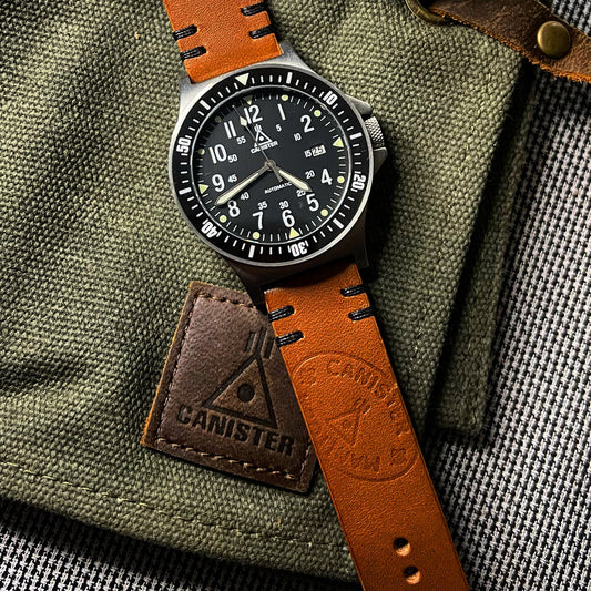 Canister Leather Strap - Canister Watches